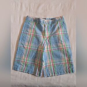 Vineyard Vines boys size 10 plaid shorts, VGUC